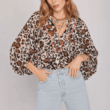 Blouse Edith Leopard