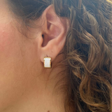 Boucle blanche Perla