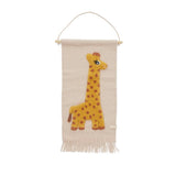 Giraffe wall rug