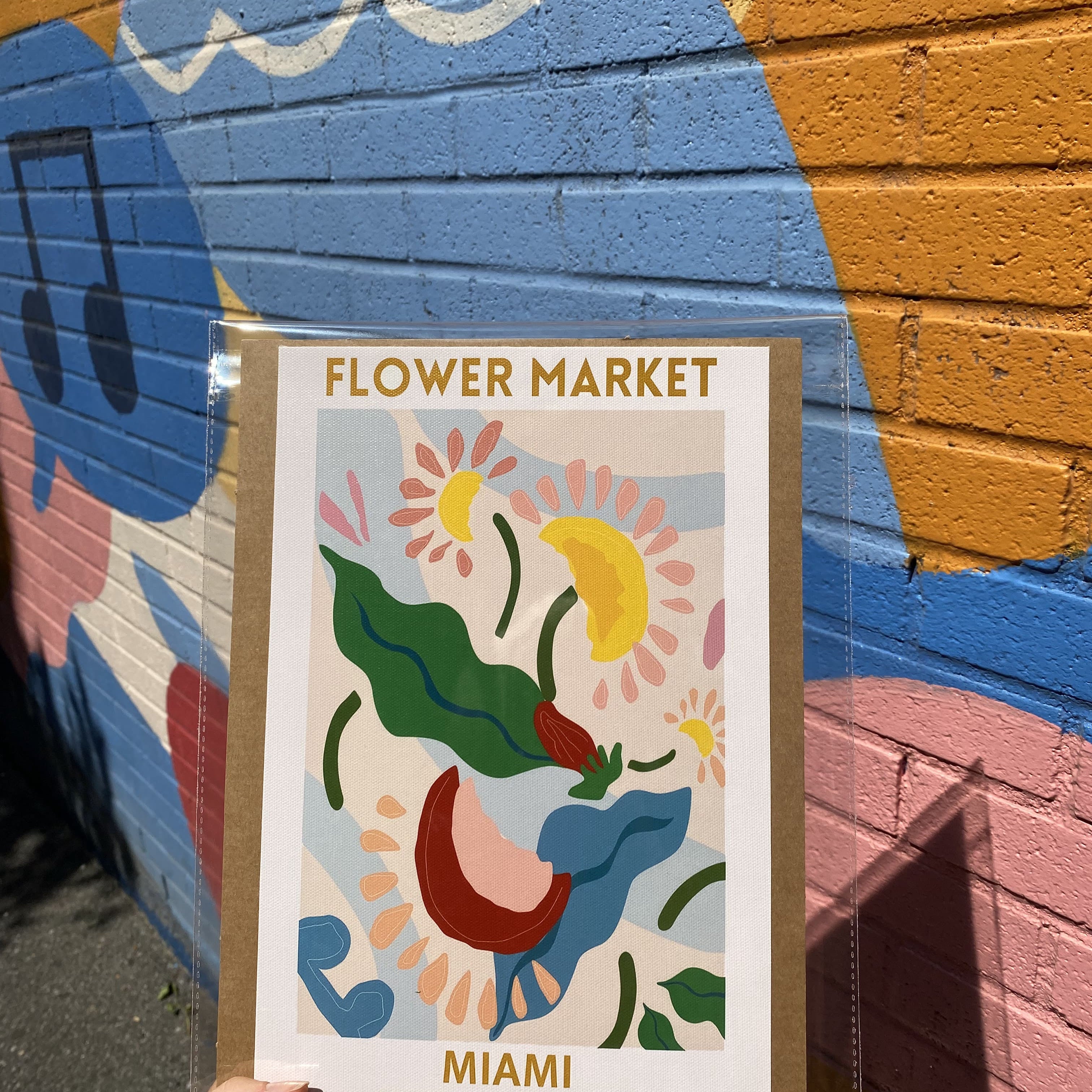 Affiche -  Flower Market