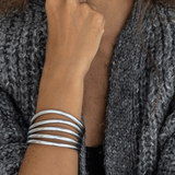 Kumali Bracelet Mantra -Argent