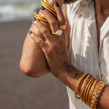 Kumali Bracelet thin Mantra