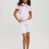 Sahra Blouse - Pink Stripes