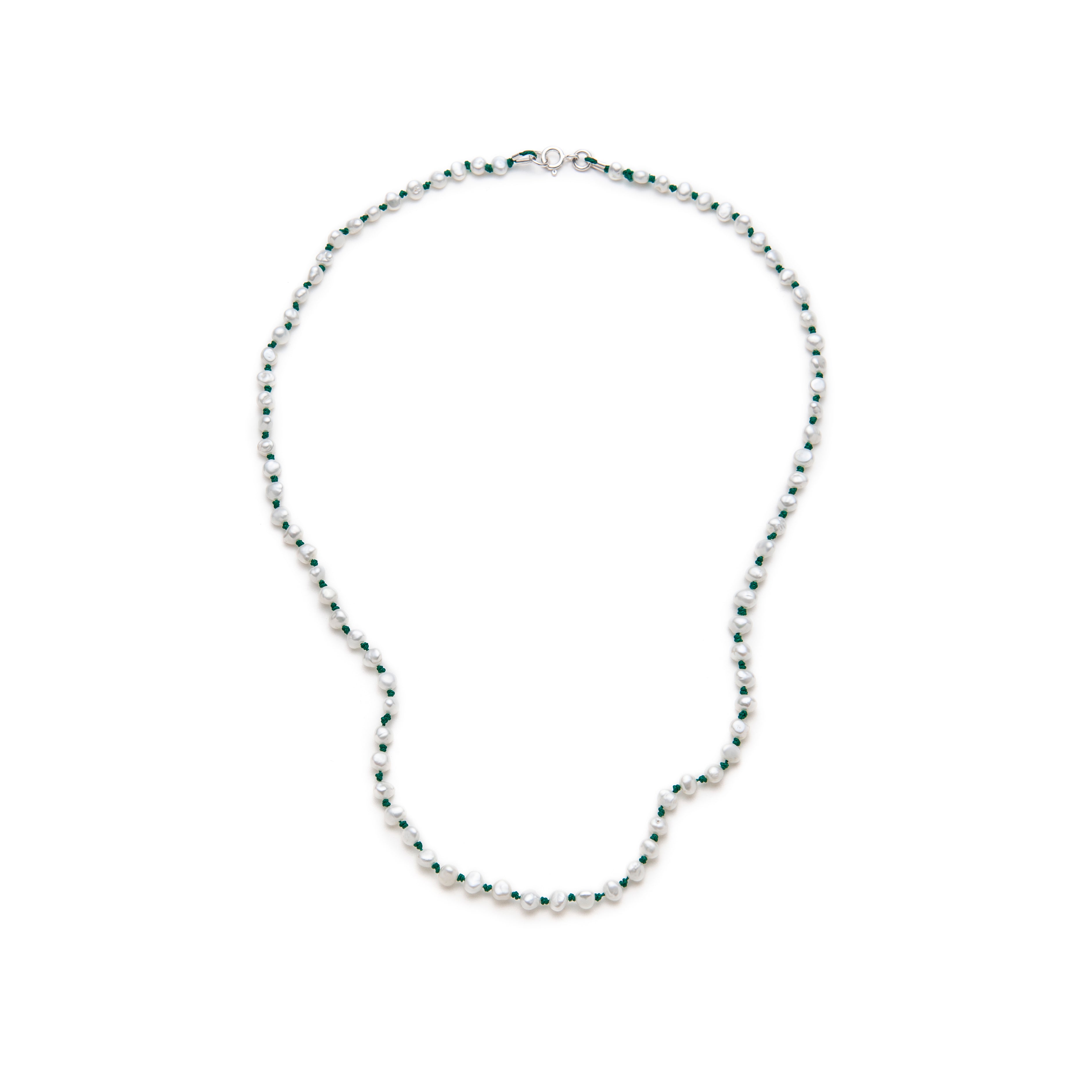 MINI SOGA NECKLACE (WHITE BEADS) - WEBSITE COEUR D'ARTICHAUT