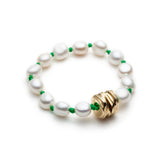 BRACELET SOGA (WHITE PEARLS) - WEBSITE COEUR D'ARTICHAUT