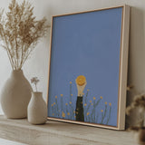 FLORAISON D'AGRUMES, Oeuvre sur toile étirée