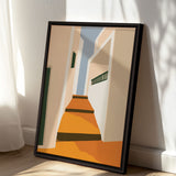 PASSAGE, Oeuvre sur toile étirée