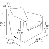 Fauteuil Evan