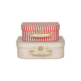 Set de 2 Mini Valises - Jaune