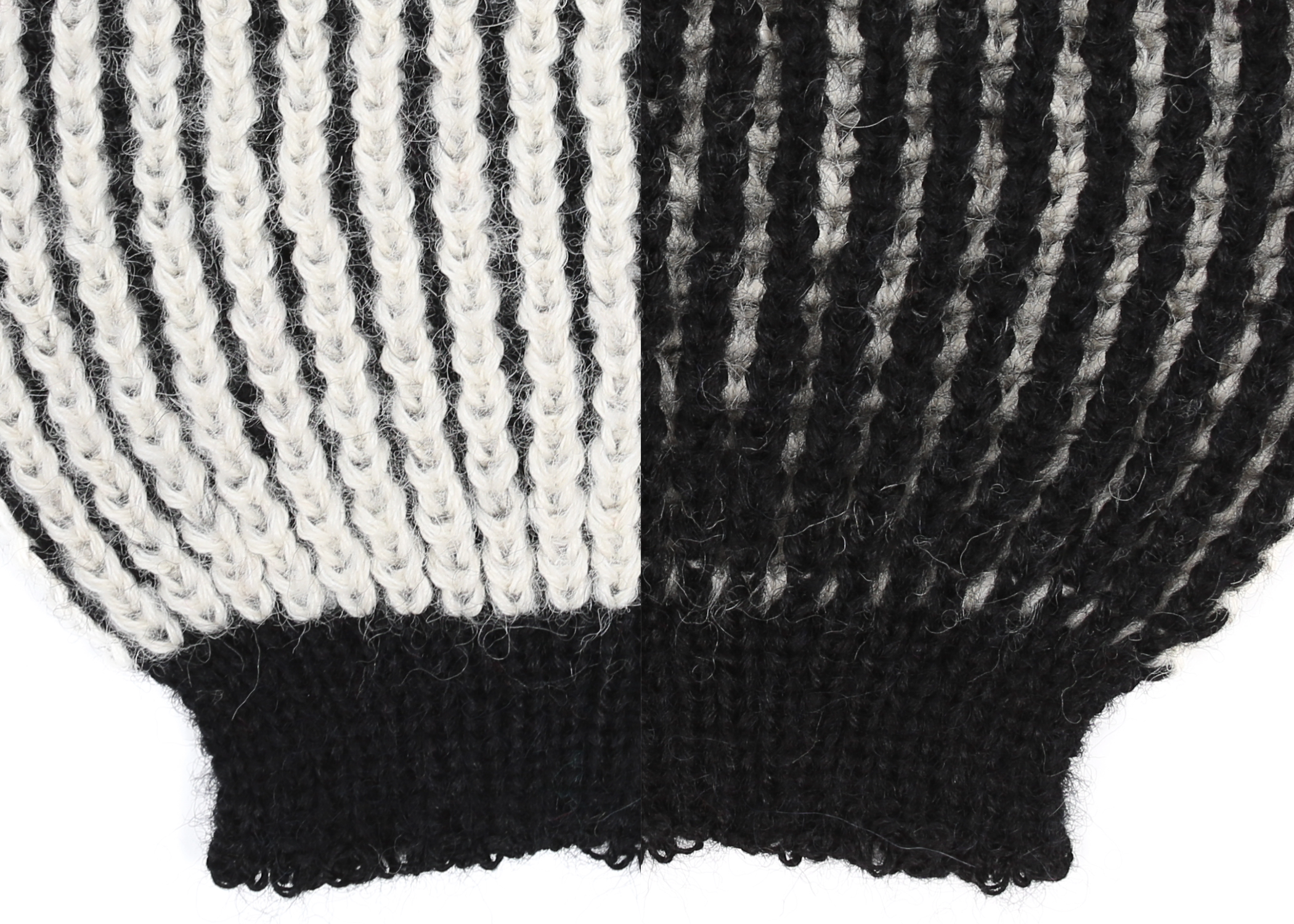 Cardigan bicolor