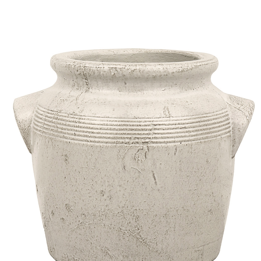 Vase en terracotta - Beige