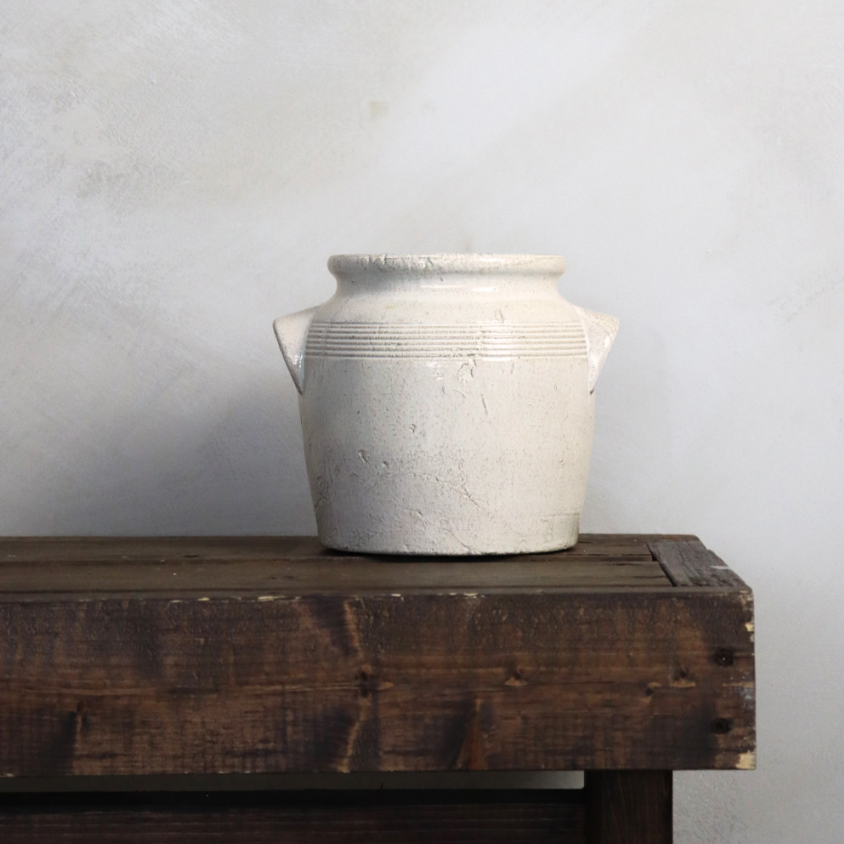 Vase en terracotta - Beige