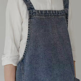 Denim Apron - Korean Style
