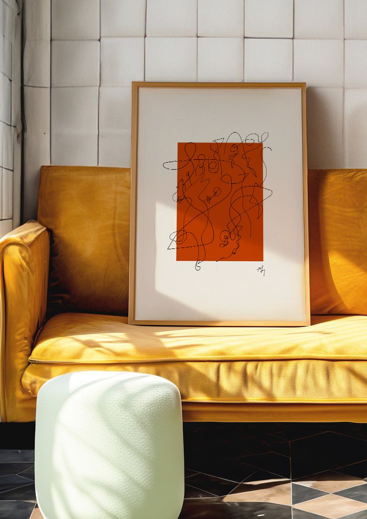 Cache-cache – affiche de Preston Lovinggood au mur