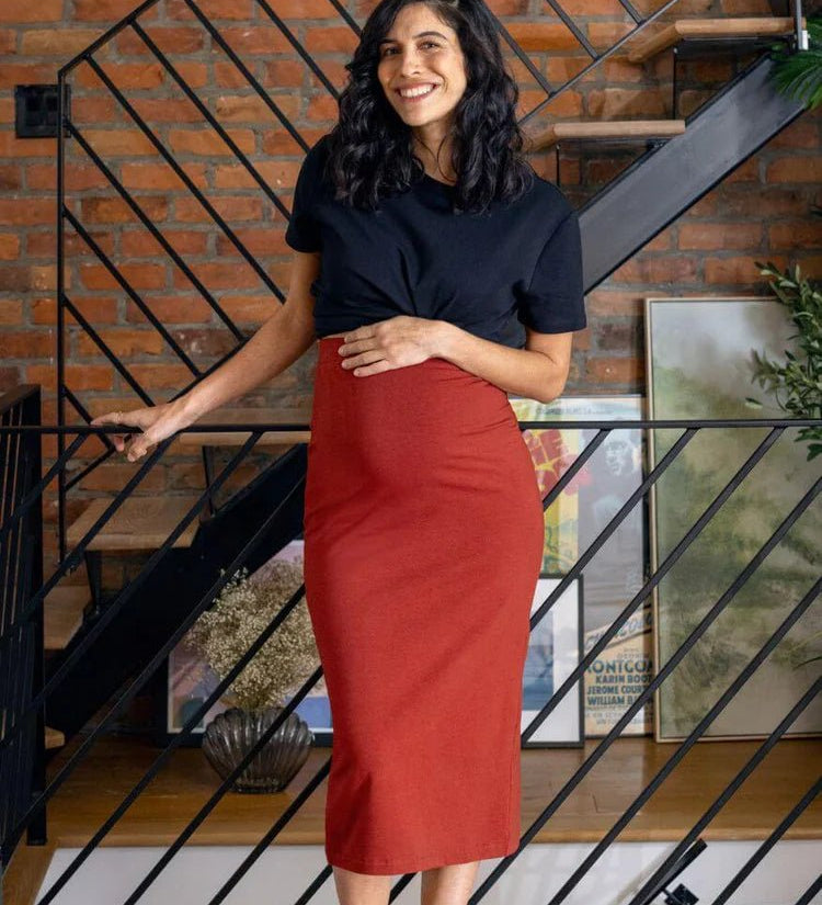 Andréa - Jupe de maternité - boutique décoration Montreal
