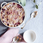 Assiette avec anses en grès | Edan - Plate - boutique décoration Montreal