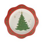 Assiette de Noël en Bamboo - boutique décoration Montreal