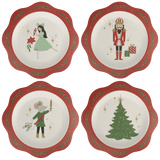 Assiette de Noël en Bamboo - boutique décoration Montreal