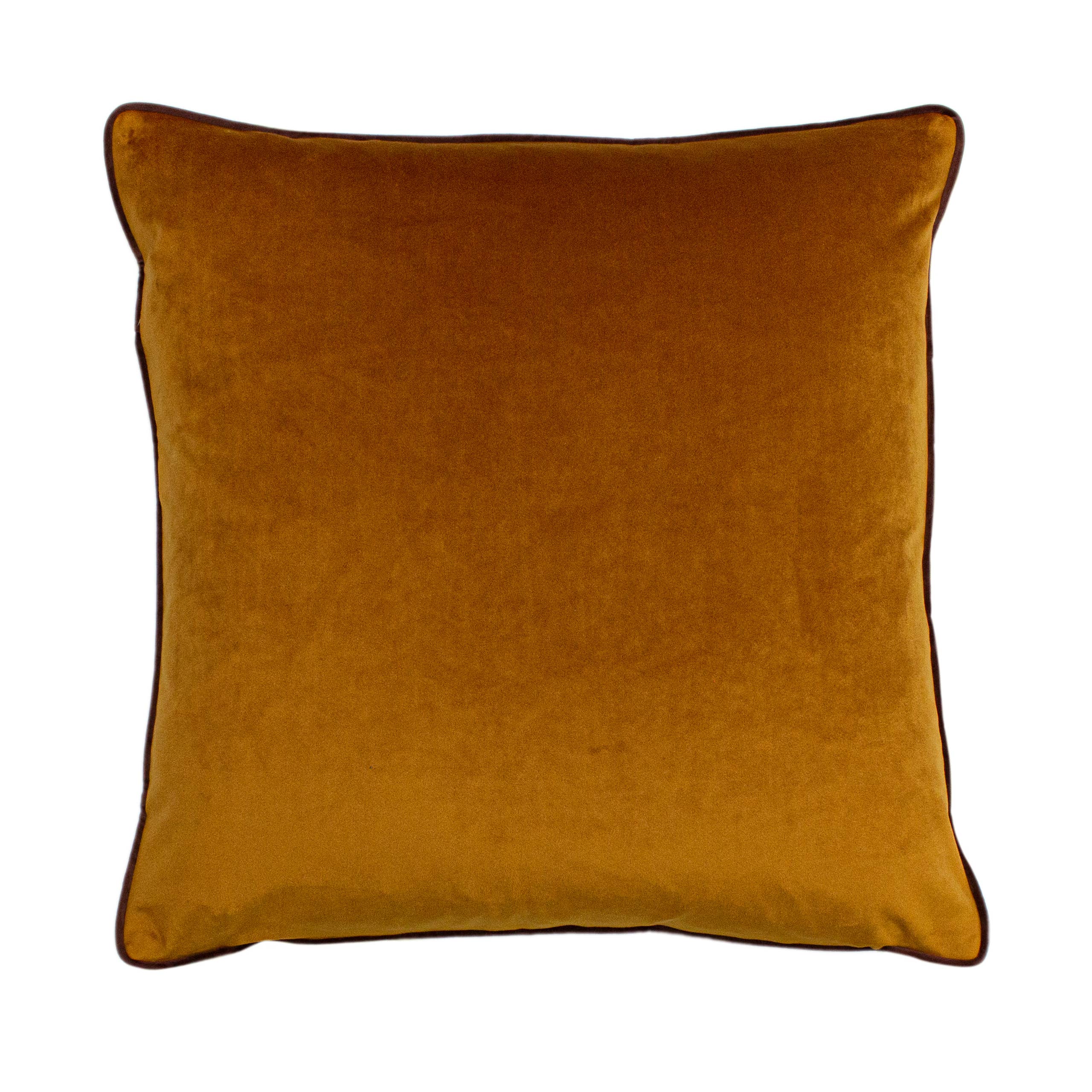Gemini Cushion, Pumpkin Orange