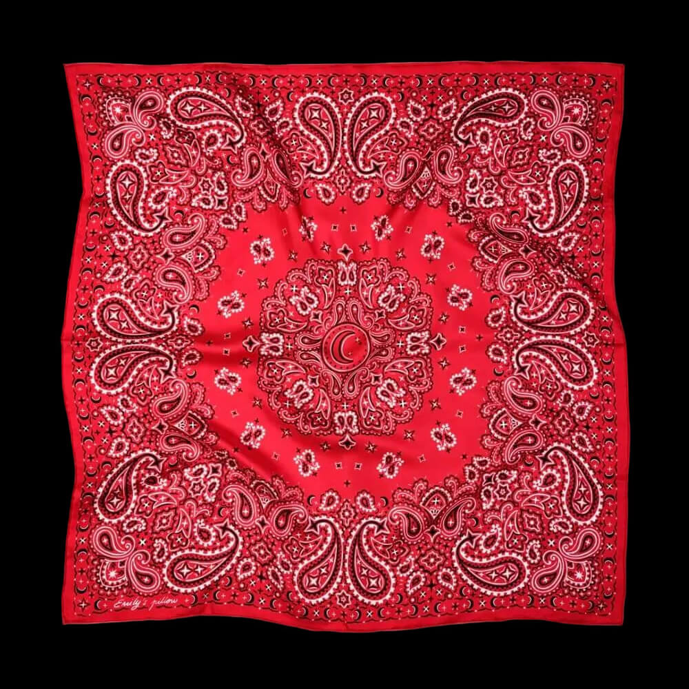 Bandana Scarf - 100% silk