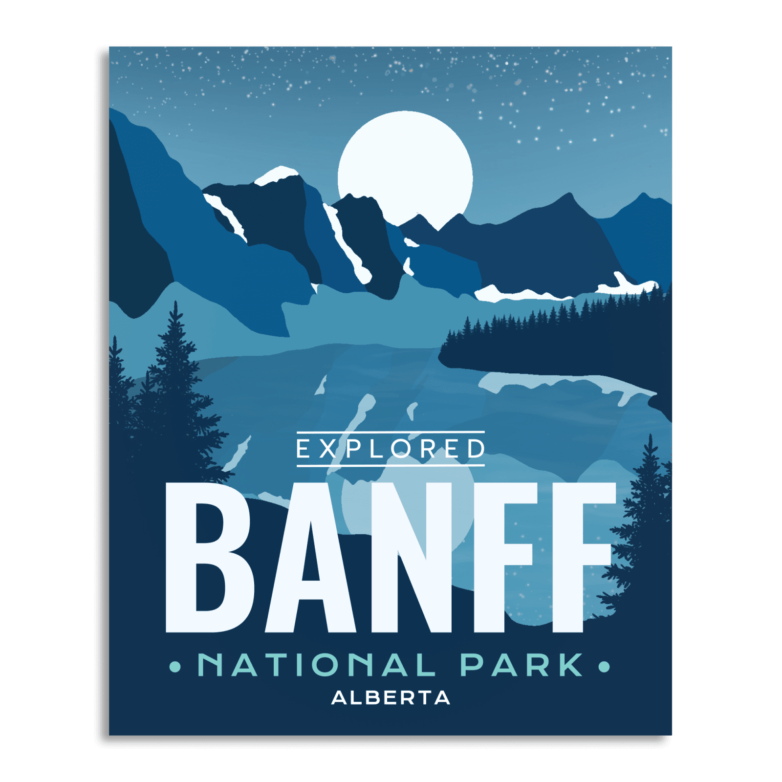 Affiche Banff Parc National