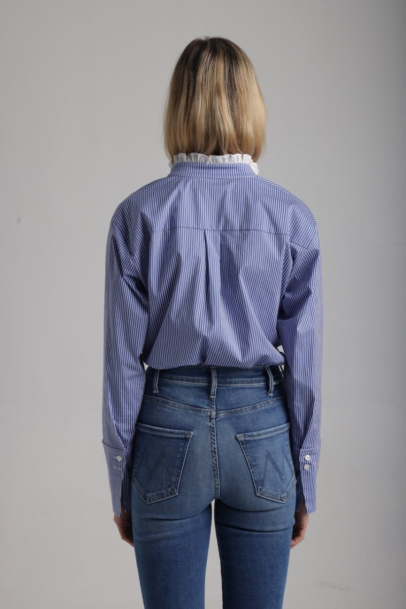 Blouse Josephine en Bleu - boutique décoration Montreal