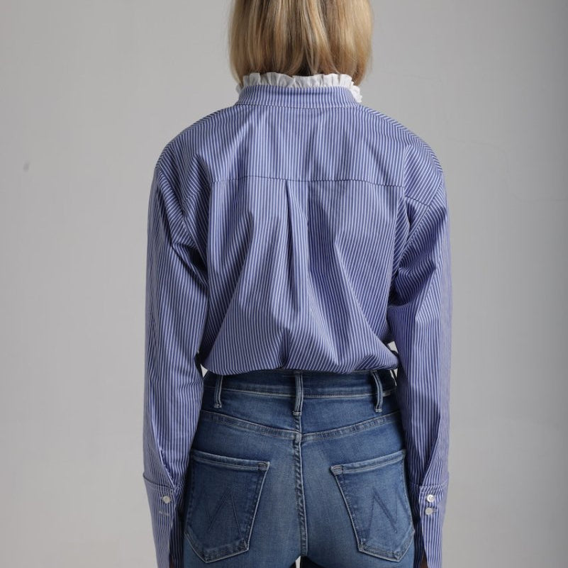 Blouse Josephine en Bleu - boutique décoration Montreal