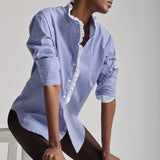 Blouse Josephine en Bleu - boutique décoration Montreal