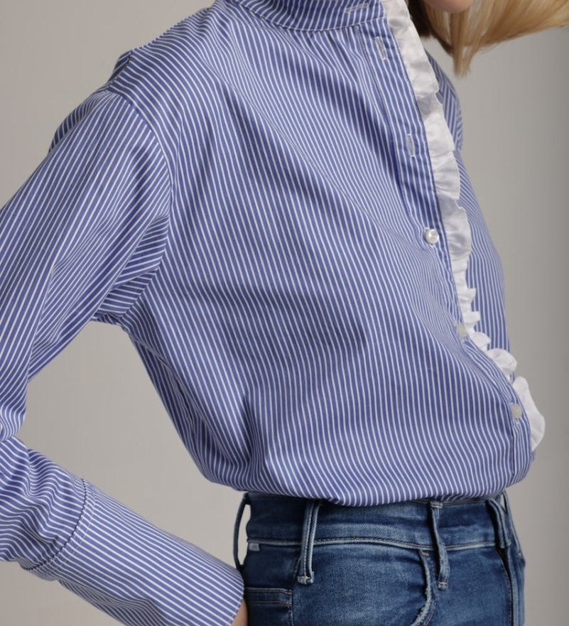 Blouse Josephine en Bleu - boutique décoration Montreal