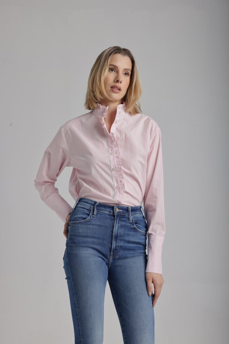 Blouse Josephine en Rose - boutique décoration Montreal