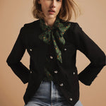 Blouse Peggy en Vert - boutique décoration Montreal