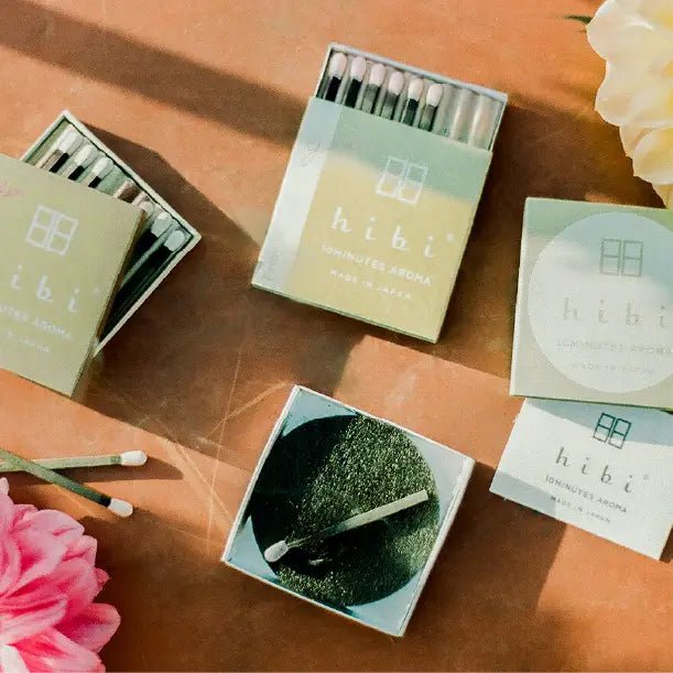 Boîte de 8 allumettes d'encens Mimosa - boutique décoration Montreal