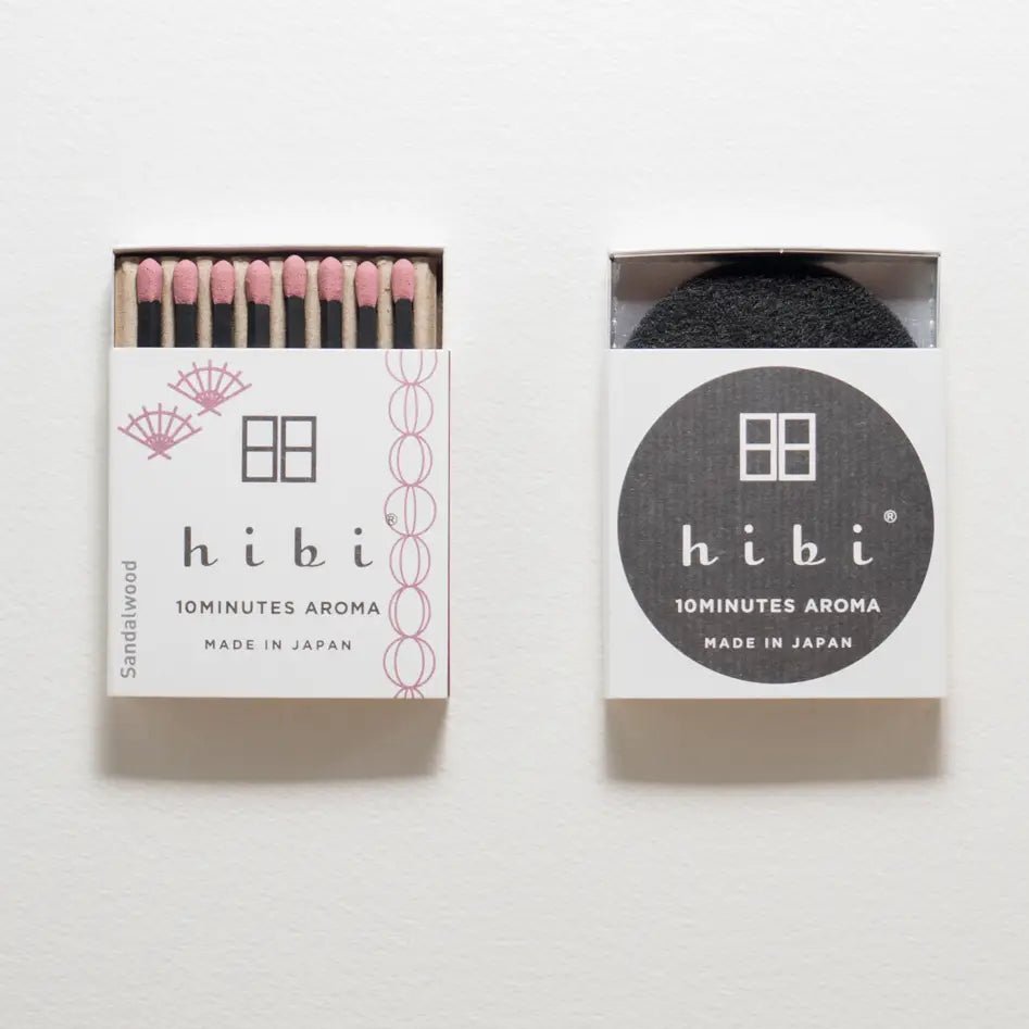 Boîte de 8 allumettes d'encens santal - boutique décoration Montreal