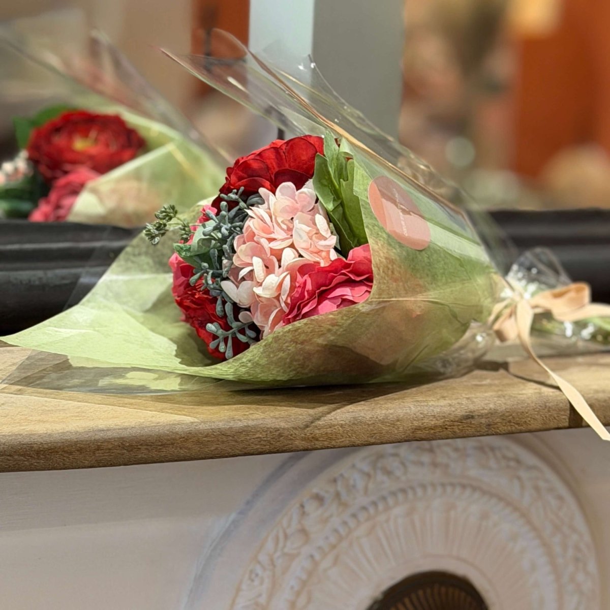 Bouquet Chloé en soie - boutique décoration Montreal