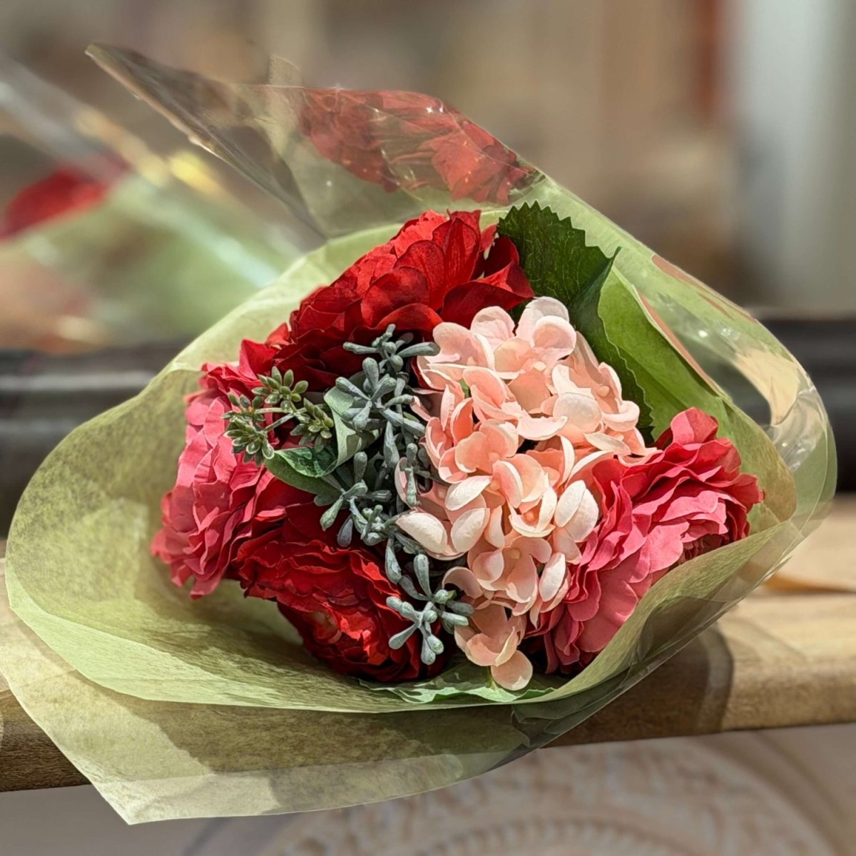 Bouquet Chloé en soie - boutique décoration Montreal