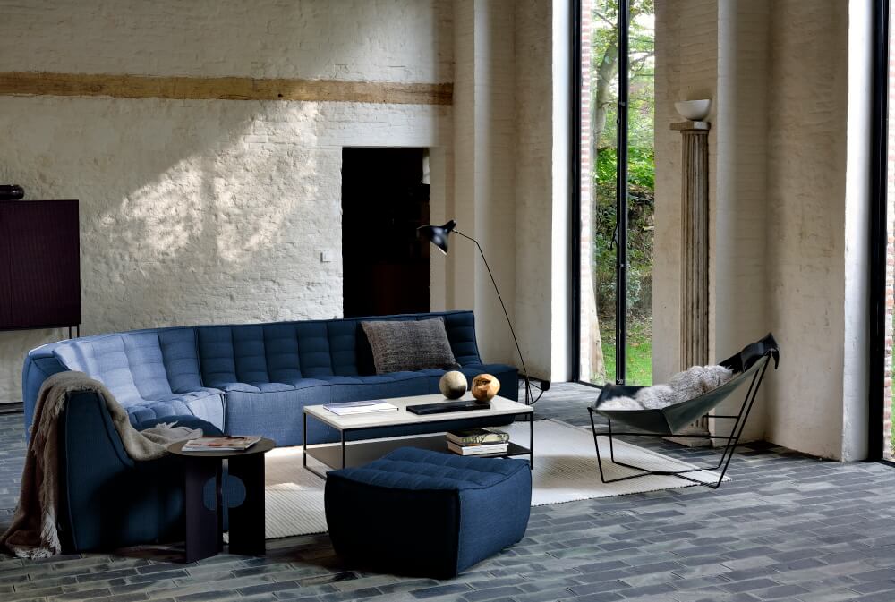 N701 Fabric Sofa - Old Saddle