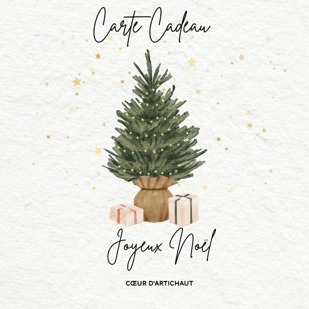 Carte cadeau — Cœur d'Artichaut - Gift Card - boutique décoration Montreal