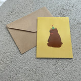 Carte de souhaits - Animaux colorés - boutique décoration Montreal