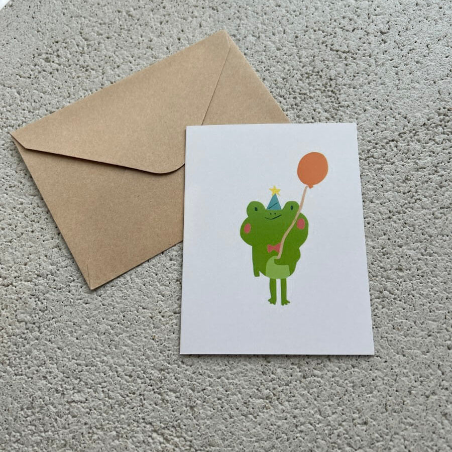 Carte de souhaits - Animaux colorés - boutique décoration Montreal