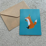 Carte de souhaits - Animaux colorés - boutique décoration Montreal