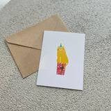 Carte de souhaits - Animaux colorés - boutique décoration Montreal