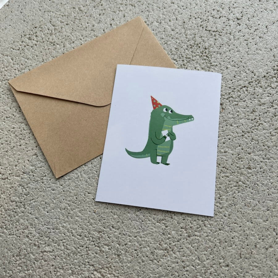 Carte de souhaits - Animaux colorés - boutique décoration Montreal