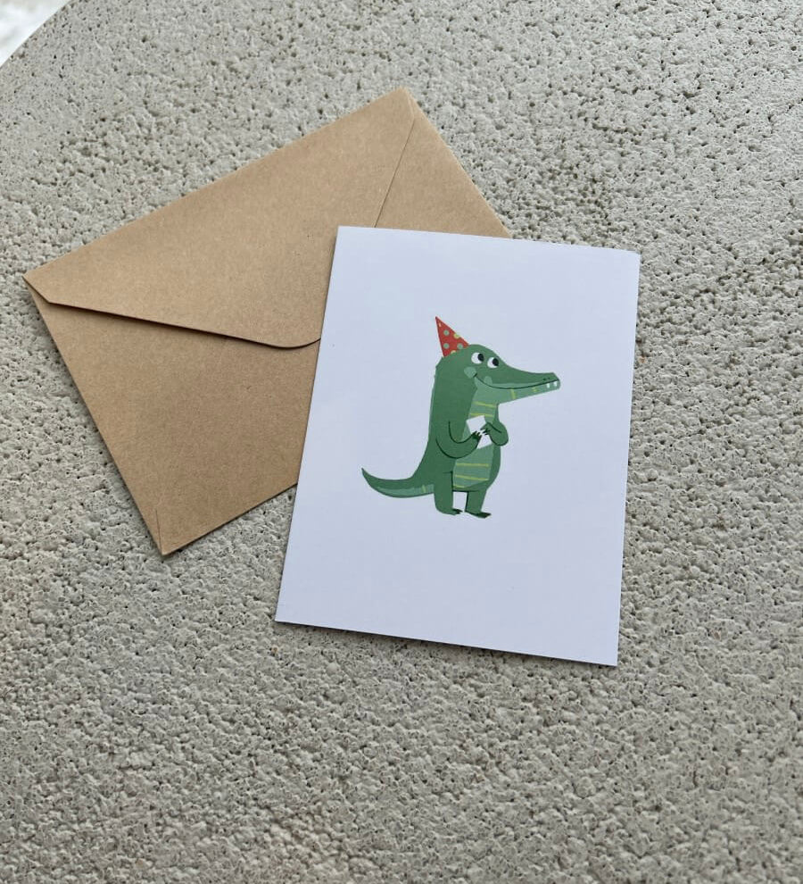 Carte de souhaits - Animaux colorés - boutique décoration Montreal