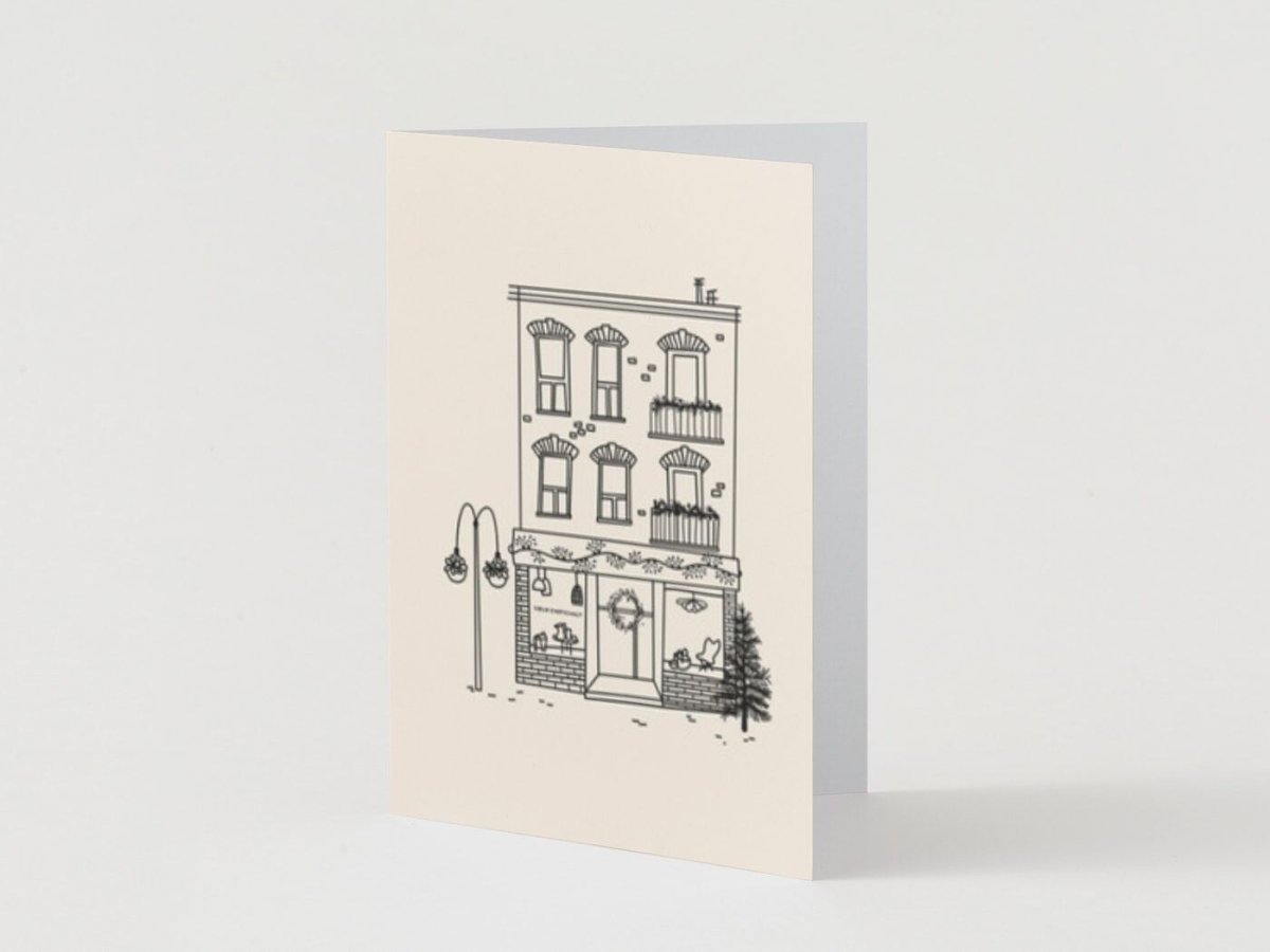 Carte de souhaits - Coeur d'Artichaut Eucalyptus - boutique décoration Montreal