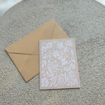 Carte de souhaits - fleuri - boutique décoration Montreal