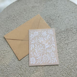 Carte de souhaits - fleuri - boutique décoration Montreal