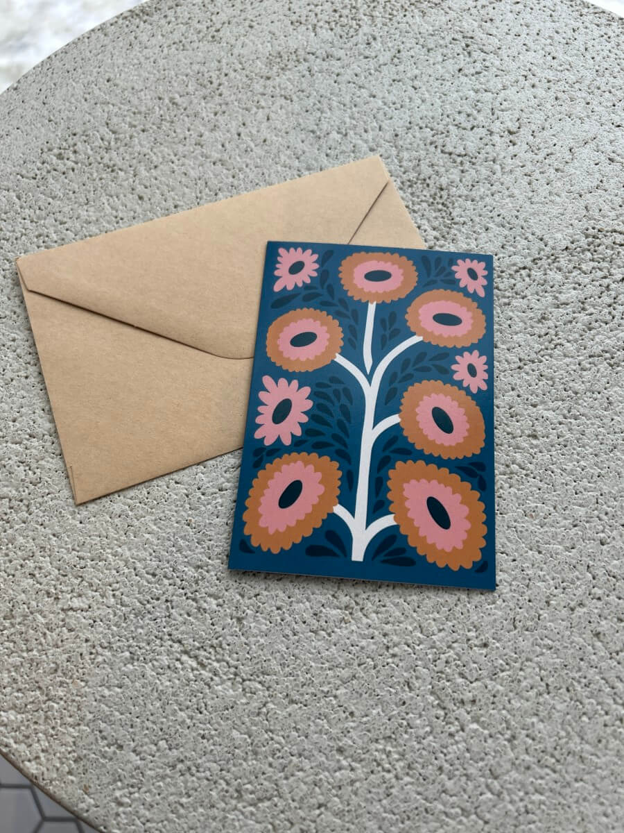 Carte de souhaits - Inspiration Florale - boutique décoration Montreal