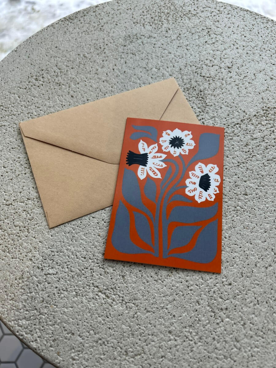 Carte de souhaits - Inspiration Florale - boutique décoration Montreal