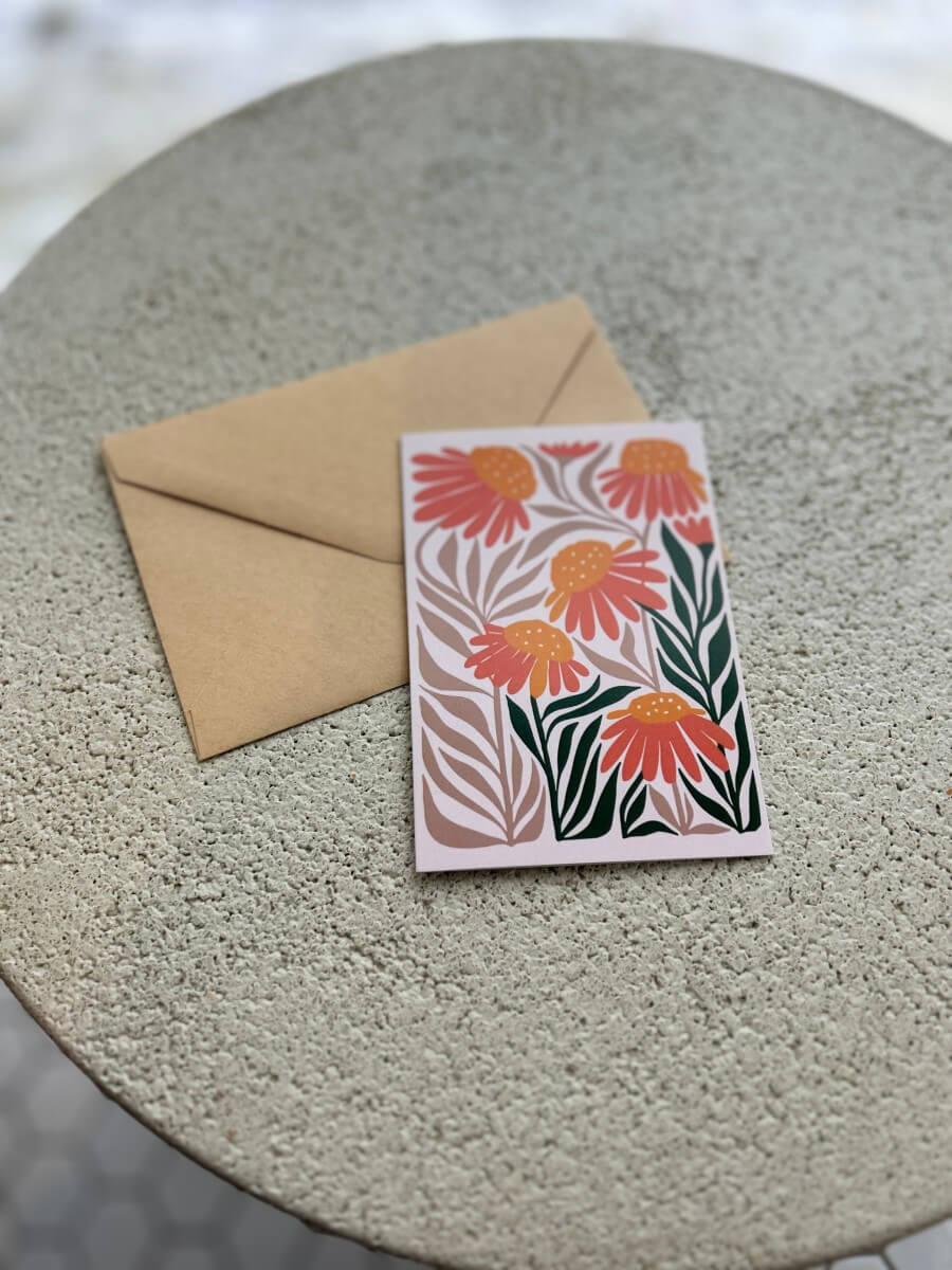 Carte de souhaits - Inspiration Florale - boutique décoration Montreal