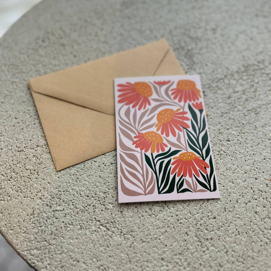 Carte de souhaits - Inspiration Florale - boutique décoration Montreal